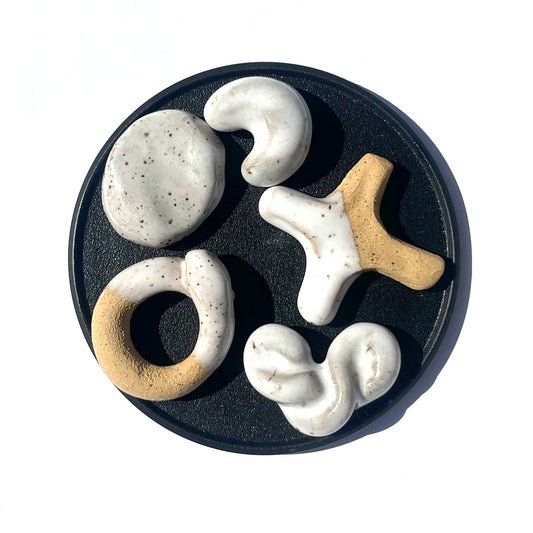 Chopstick rests various designs (箸置き各種)Set of 5