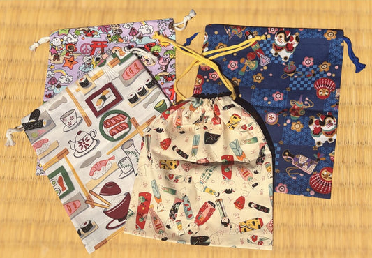 Kawaii Drawstring Gift Bags