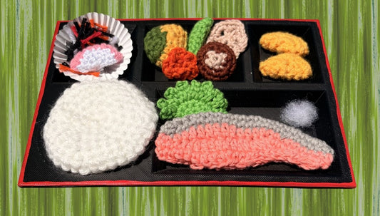 Salmon Bento Lunch Plate